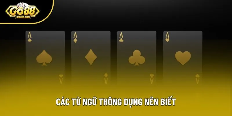 Các từ ngữ thông dụng nên biết